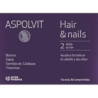 Aspolvit Hair Nails 60 Comprimidos