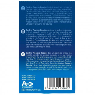 Control Pleasure Anillo Vibrador Booster