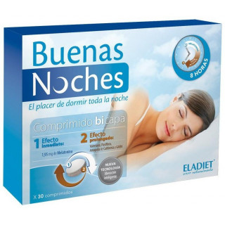 Eladiet Buenas Noches 30 Comprimidos
