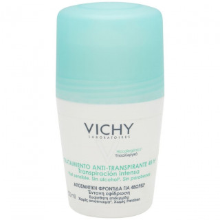 Vichy Tratamiento Antitranspirante Eficacia 48 H Roll-On, 50 Ml