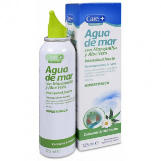 Care+ Agua De Mar Intensidad Fuerte Hipertónica, 125 Ml