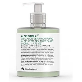 Botánicapharma Aloe Sabila Gel 100% Puro 500Ml